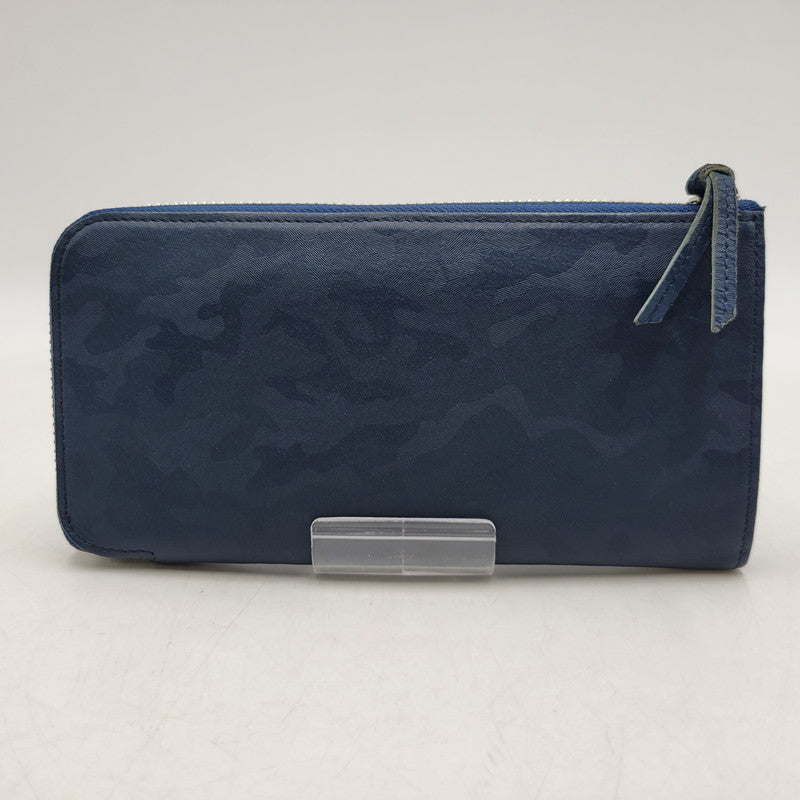 【中古品】【メンズ/レディース】 PORTER ポーター WONDER LONG WALLET 342-06033 ワンダー ロングウォレット 長財布 200-260522-as-03-izu カラー：ネイビー 万代Net店
