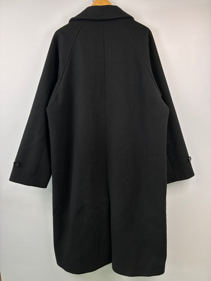 【中古品】【メンズ】 ENDER PRODUCTS エンダープロダクツ MELTON SOUTIEN COLLAR COAT PRco662 メルトン ステンカラーコート アウター 178-260705-kk-17-hon サイズ：M カラー：ブラック 万代Net店