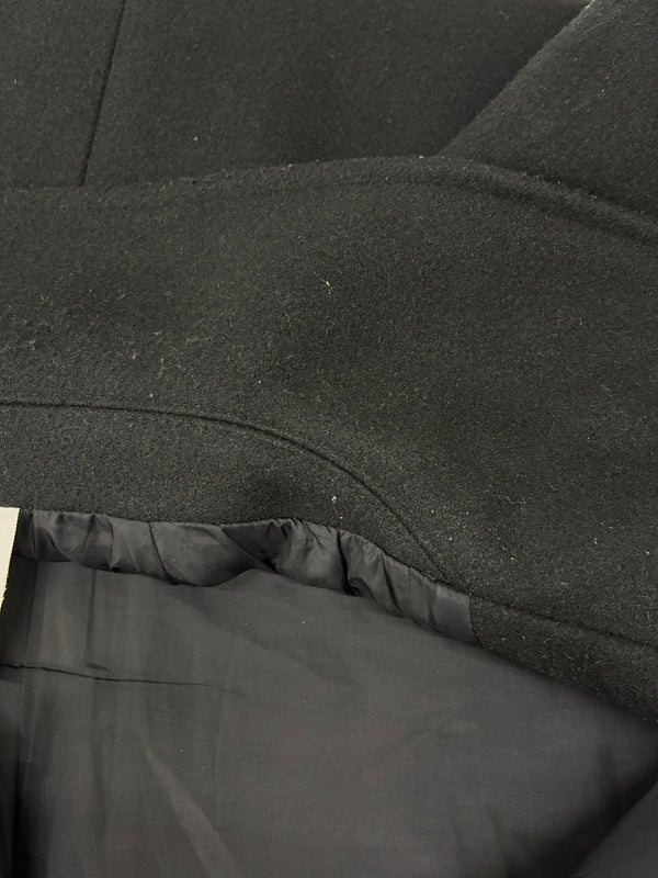 【中古品】【メンズ】 ENDER PRODUCTS エンダープロダクツ MELTON SOUTIEN COLLAR COAT PRco662 メルトン ステンカラーコート アウター 178-260705-kk-17-hon サイズ：M カラー：ブラック 万代Net店