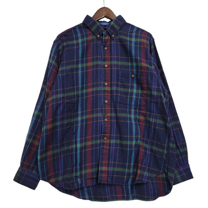 【中古品】【メンズ】 LOBO BY PENDLETON ロボ ペンドルトン CHECK L/S SHIRT チェック ロングスリーブ シャツ USA製 長袖 146-260610-as-14-izu サイズ：XL カラー：マルチカラー 万代Net店