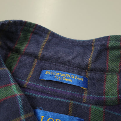 【中古品】【メンズ】 LOBO BY PENDLETON ロボ ペンドルトン CHECK L/S SHIRT チェック ロングスリーブ シャツ USA製 長袖 146-260610-as-14-izu サイズ：XL カラー：マルチカラー 万代Net店