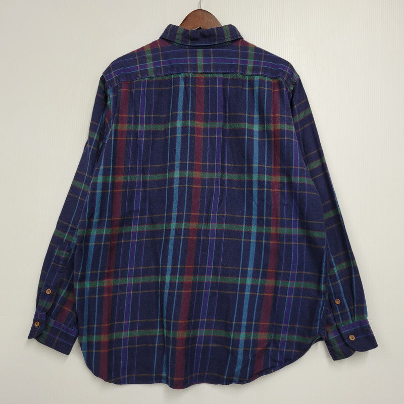 【中古品】【メンズ】 LOBO BY PENDLETON ロボ ペンドルトン CHECK L/S SHIRT チェック ロングスリーブ シャツ USA製 長袖 146-260610-as-14-izu サイズ：XL カラー：マルチカラー 万代Net店
