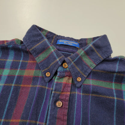 【中古品】【メンズ】 LOBO BY PENDLETON ロボ ペンドルトン CHECK L/S SHIRT チェック ロングスリーブ シャツ USA製 長袖 146-260610-as-14-izu サイズ：XL カラー：マルチカラー 万代Net店