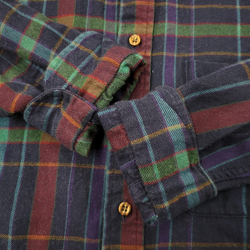 【中古品】【メンズ】 LOBO BY PENDLETON ロボ ペンドルトン CHECK L/S SHIRT チェック ロングスリーブ シャツ USA製 長袖 146-260610-as-14-izu サイズ：XL カラー：マルチカラー 万代Net店