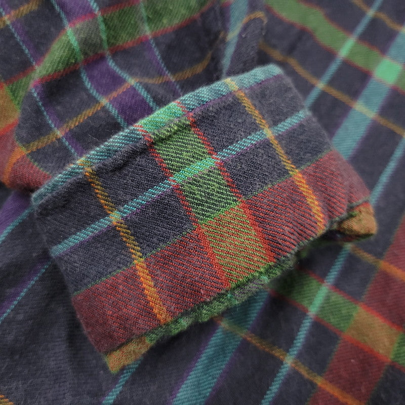 【中古品】【メンズ】 LOBO BY PENDLETON ロボ ペンドルトン CHECK L/S SHIRT チェック ロングスリーブ シャツ USA製 長袖 146-260610-as-14-izu サイズ：XL カラー：マルチカラー 万代Net店