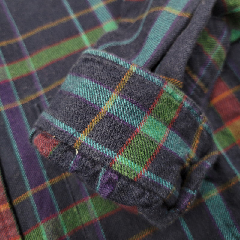 【中古品】【メンズ】 LOBO BY PENDLETON ロボ ペンドルトン CHECK L/S SHIRT チェック ロングスリーブ シャツ USA製 長袖 146-260610-as-14-izu サイズ：XL カラー：マルチカラー 万代Net店