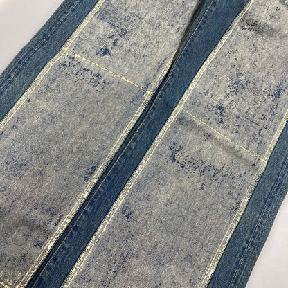 【中古品】【メンズ】 EVISU エヴィス LOT.0001 W カモメ DOUBLEKNEE PAINT DENIM PANTS ダブルニー ペイント デニム パンツ ボトムス 156-260522-kh-04-izu サイズ：38 カラー：インディゴ 万代Net店