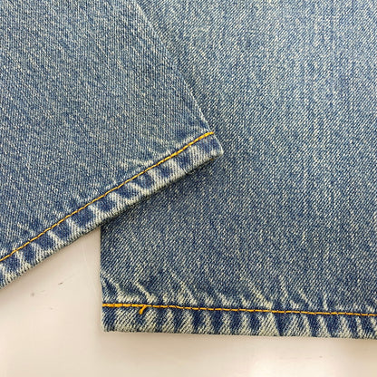 【中古品】【メンズ】 EVISU エヴィス LOT.0001 W カモメ DOUBLEKNEE PAINT DENIM PANTS ダブルニー ペイント デニム パンツ ボトムス 156-260522-kh-04-izu サイズ：38 カラー：インディゴ 万代Net店
