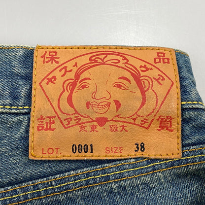 【中古品】【メンズ】 EVISU エヴィス LOT.0001 W カモメ DOUBLEKNEE PAINT DENIM PANTS ダブルニー ペイント デニム パンツ ボトムス 156-260522-kh-04-izu サイズ：38 カラー：インディゴ 万代Net店