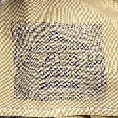 【中古品】【メンズ】 EVISU エヴィス LOT.0001 W カモメ DOUBLEKNEE PAINT DENIM PANTS ダブルニー ペイント デニム パンツ ボトムス 156-260522-kh-04-izu サイズ：38 カラー：インディゴ 万代Net店