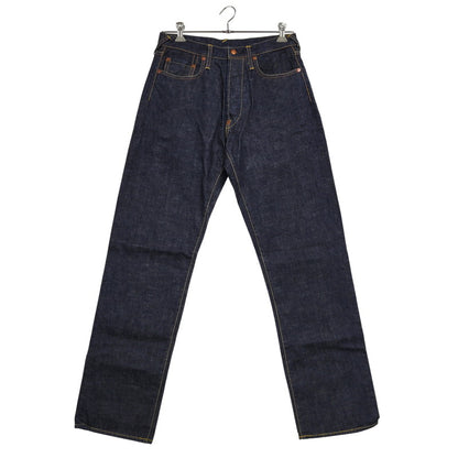【中古品】【メンズ】 EVISU エヴィス PAINT CINCH BACK DENIM PANTS ペイント シンチバック デニムパンツ 大黒様 刺繍 カモメ ジーンズ 156-260522-as-19-izu サイズ：32 カラー：インディゴ 万代Net店