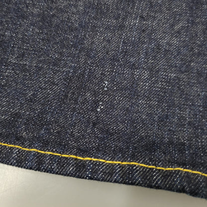 【中古品】【メンズ】 EVISU エヴィス PAINT CINCH BACK DENIM PANTS ペイント シンチバック デニムパンツ 大黒様 刺繍 カモメ ジーンズ 156-260522-as-19-izu サイズ：32 カラー：インディゴ 万代Net店