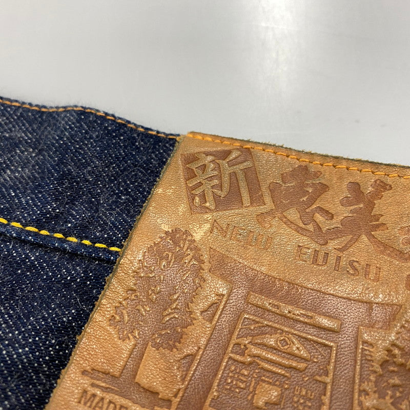 【中古品】【メンズ】 EVISU エヴィス LOT:2020 新恵美寿神頭 カモメ 目 PAINT DENIM PANTS ペイント デニム パンツ ボトムス 156-260522-kh-06-izu サイズ：42×32 カラー：インディゴ 万代Net店