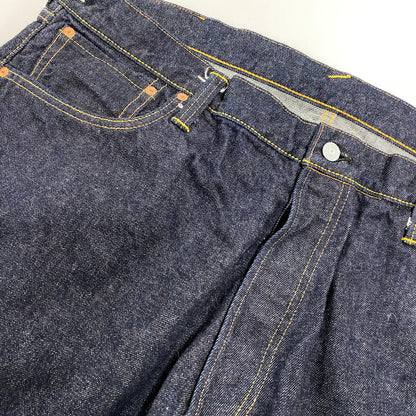 【中古品】【メンズ】 EVISU エヴィス LOT:2020 新恵美寿神頭 カモメ 目 PAINT DENIM PANTS ペイント デニム パンツ ボトムス 156-260522-kh-06-izu サイズ：42×32 カラー：インディゴ 万代Net店