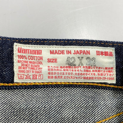 【中古品】【メンズ】 EVISU エヴィス LOT.2001 W カモメ PAINT DENIM PANTS ペイント デニム パンツ ボトムス 156-260522-kh-05-izu サイズ：42×32 カラー：インディゴ 万代Net店