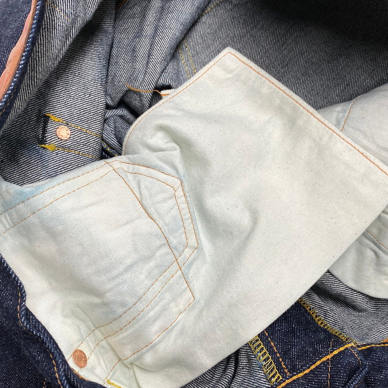 【中古品】【メンズ】 EVISU エヴィス LOT.2001 W カモメ PAINT DENIM PANTS ペイント デニム パンツ ボトムス 156-260522-kh-05-izu サイズ：42×32 カラー：インディゴ 万代Net店