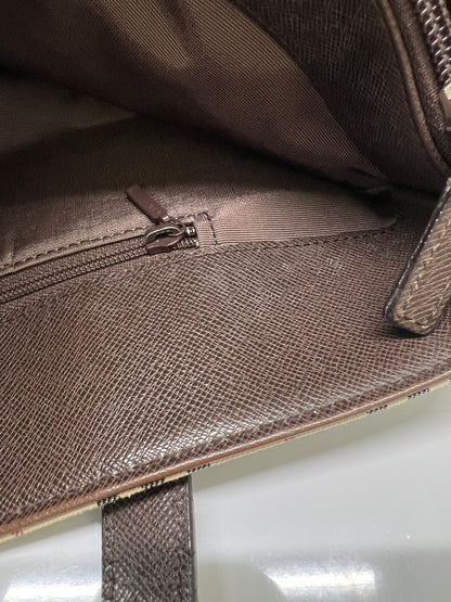 【中古品】【レディース】 BURBERRY バーバリー NOVA CHECK CANVAS TOTE BAG ノバチェック キャンバス トートバッグ カバン 178-260704-kk-03-hon カラー：ベージュ 万代Net店