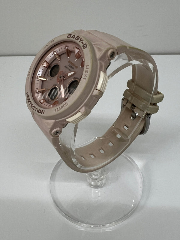 【現状渡し品】【レディース】 CASIO カシオ BABY-G BEACH TRAVELER SERIES BGA-2500-4AJF ベイビージー ビーチ・トラベラー・シリーズ クォーツ 腕時計 G-SHOCK 178-260706-kk-06-hon カラー：ピンク 万代Net店