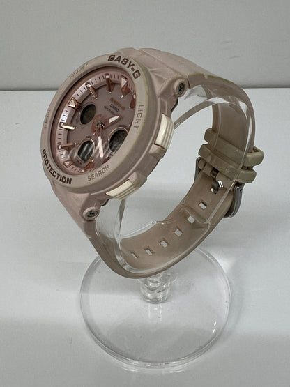 【現状渡し品】【レディース】 CASIO カシオ BABY-G BEACH TRAVELER SERIES BGA-2500-4AJF ベイビージー ビーチ・トラベラー・シリーズ クォーツ 腕時計 G-SHOCK 178-260706-kk-06-hon カラー：ピンク 万代Net店