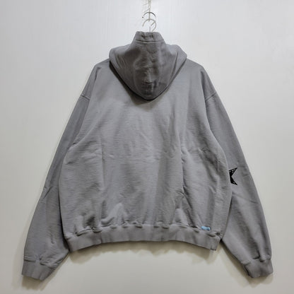 【中古品】【メンズ】 SOPHNET. ソフネット SOPH-222042 BANDANA STAR ELBOW PATCHED BIG SWEAT HOODIE バンダナ スター エルボー パッチ ビッグ スウェット フーディー トップス 長袖 142-260710-cs-18-izu サイズ：XL カラー：グレー系 万代Net店