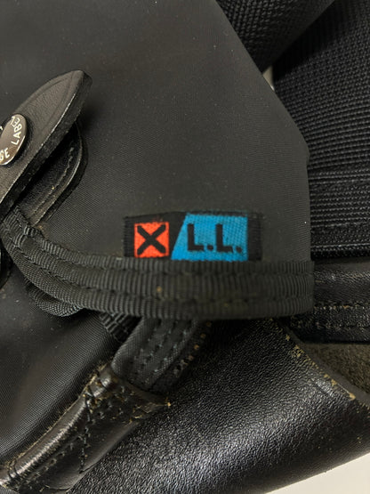 【中古品】【メンズ】 LUGGAGE LABEL ラゲッジレーベル LEATHER BELT NYLON WAIST BAG レザーベルト ナイロンウエストバッグ カバン 178-260705-kk-20-hon カラー：ブラック 万代Net店