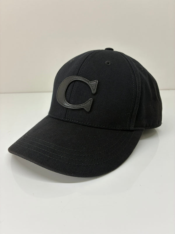 【中古品】【メンズ】 COACH コーチ SIGNATURE LOGO CAP 75703 シグネチャーロゴ キャップ 帽子 178-260705-kk-21-hon カラー：ブラック 万代Net店