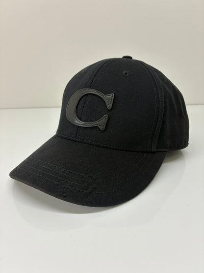 【中古品】【メンズ】 COACH コーチ SIGNATURE LOGO CAP 75703 シグネチャーロゴ キャップ 帽子 178-260705-kk-21-hon カラー：ブラック 万代Net店