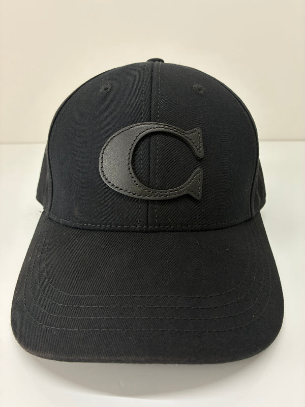 【中古品】【メンズ】 COACH コーチ SIGNATURE LOGO CAP 75703 シグネチャーロゴ キャップ 帽子 178-260705-kk-21-hon カラー：ブラック 万代Net店