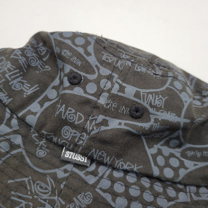 【中古品】【メンズ/レディース】 STUSSY HATS ステューシー POP BUBBLE HAT ポップバブル ハット 帽子 185-260522-as-04-izu サイズ：L/XL カラー：ブラック 万代Net店