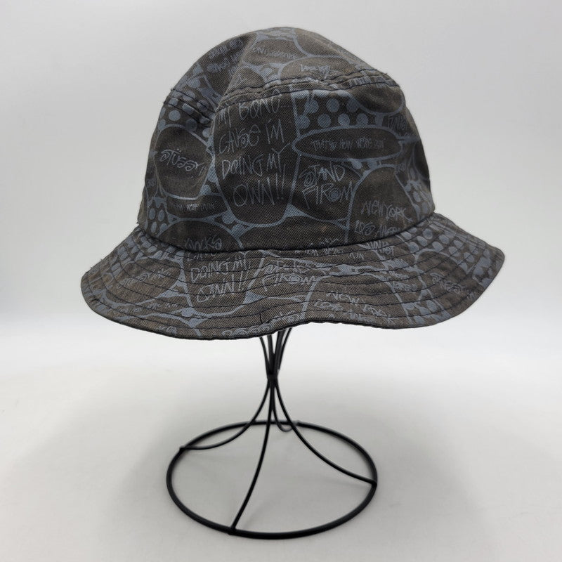 【中古品】【メンズ/レディース】 STUSSY HATS ステューシー POP BUBBLE HAT ポップバブル ハット 帽子 185-260522-as-04-izu サイズ：L/XL カラー：ブラック 万代Net店
