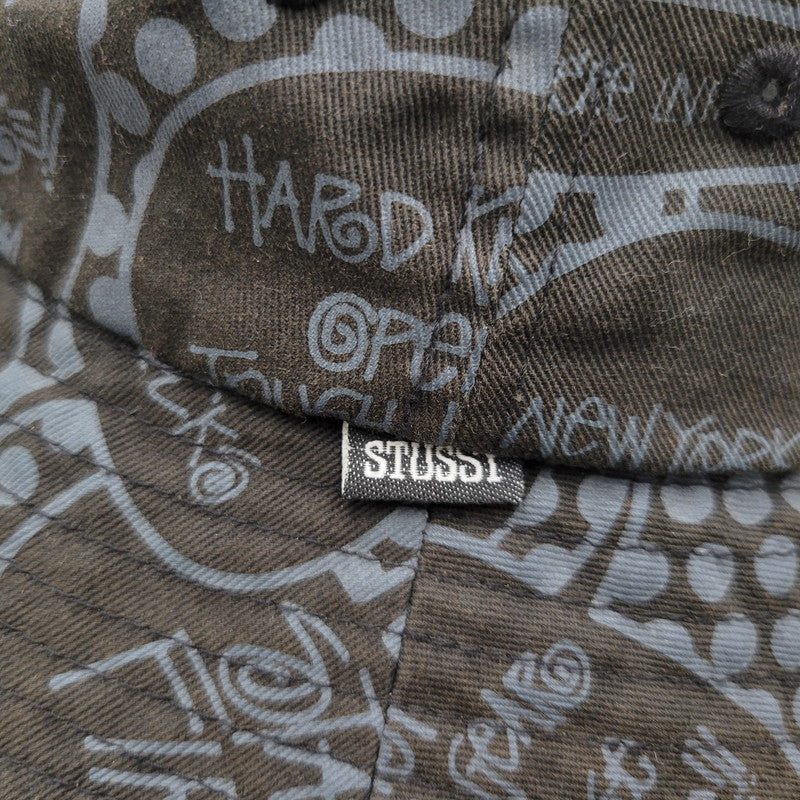 【中古品】【メンズ/レディース】 STUSSY HATS ステューシー POP BUBBLE HAT ポップバブル ハット 帽子 185-260522-as-04-izu サイズ：L/XL カラー：ブラック 万代Net店