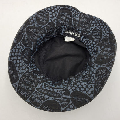 【中古品】【メンズ/レディース】 STUSSY HATS ステューシー POP BUBBLE HAT ポップバブル ハット 帽子 185-260522-as-04-izu サイズ：L/XL カラー：ブラック 万代Net店