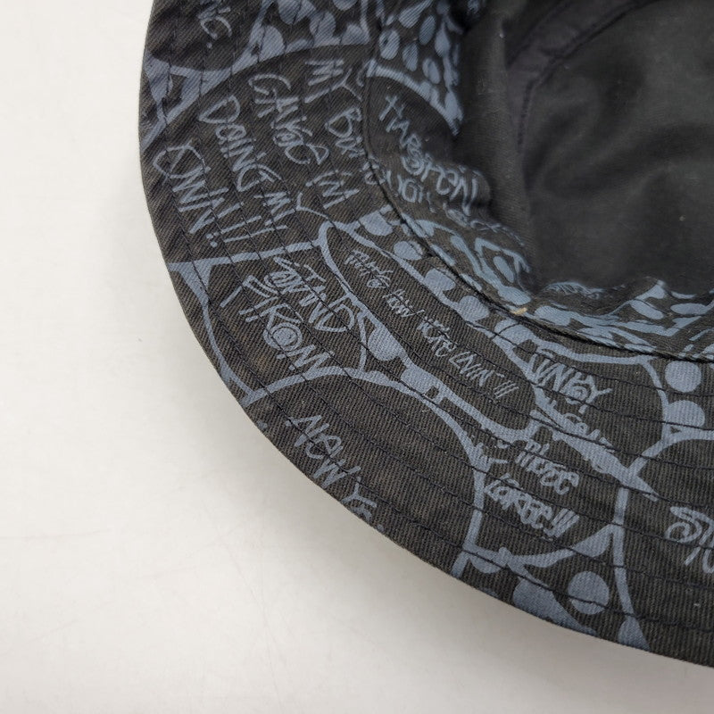 【中古品】【メンズ/レディース】 STUSSY HATS ステューシー POP BUBBLE HAT ポップバブル ハット 帽子 185-260522-as-04-izu サイズ：L/XL カラー：ブラック 万代Net店