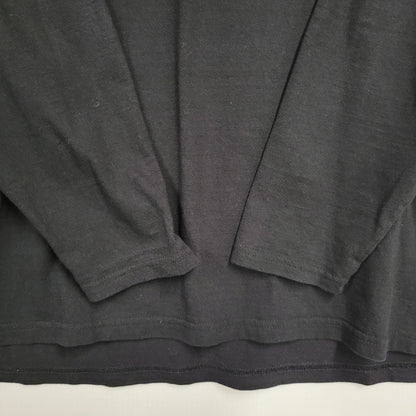 【中古品】【レディース】 HYSTERIC GLAMOUR ヒステリックグラマー 01243CL03 24SS NAUGHTY GIRL OVERSIZE LS TEE ノーティーガール オーバーサイズ ロングスリーブ ティー トップス 長袖 168-260522-cs-14-izu サイズ：F カラー：ブラック 万代Net店
