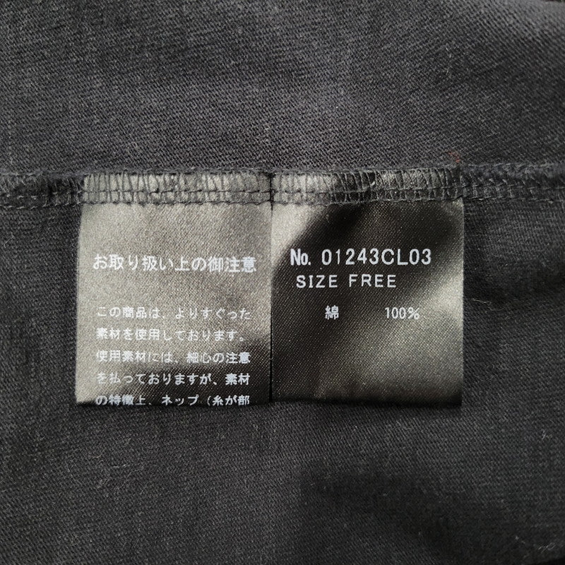【中古品】【レディース】 HYSTERIC GLAMOUR ヒステリックグラマー 01243CL03 24SS NAUGHTY GIRL OVERSIZE LS TEE ノーティーガール オーバーサイズ ロングスリーブ ティー トップス 長袖 168-260522-cs-14-izu サイズ：F カラー：ブラック 万代Net店