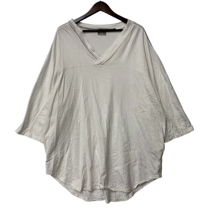 【中古品】【メンズ】 S’YTE サイト UQ-T07-018 AIRY JERSEY BLIND STITCH LAYERED LONG-SLEEVE エアリー ジャージー ブラインド ステッチ レイヤード ロングスリーブ トップス 長袖 140-260528-ya-12-izu サイズ：3 カラー：WHITE 万代Net店