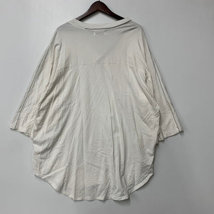 【中古品】【メンズ】 S’YTE サイト UQ-T07-018 AIRY JERSEY BLIND STITCH LAYERED LONG-SLEEVE エアリー ジャージー ブラインド ステッチ レイヤード ロングスリーブ トップス 長袖 140-260528-ya-12-izu サイズ：3 カラー：WHITE 万代Net店