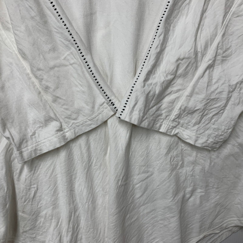 【中古品】【メンズ】 S’YTE サイト UQ-T07-018 AIRY JERSEY BLIND STITCH LAYERED LONG-SLEEVE エアリー ジャージー ブラインド ステッチ レイヤード ロングスリーブ トップス 長袖 140-260528-ya-12-izu サイズ：3 カラー：WHITE 万代Net店