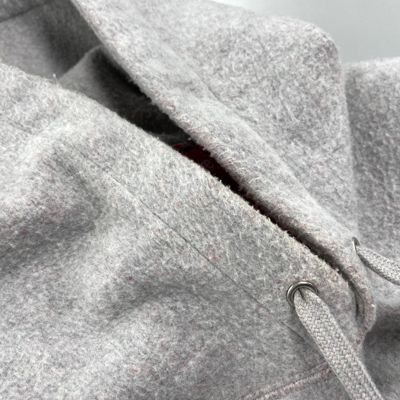 【中古品】【メンズ】 SUPREME シュプリーム INSIDE OUT BOX LOGO HOODED SWEATSHIRT インサイド アウト ボックス ロゴ フーデッド スウェットシャツ パーカー トップス 149-260523-kh-09-izu サイズ：L カラー：グレー×レッド 万代Net店