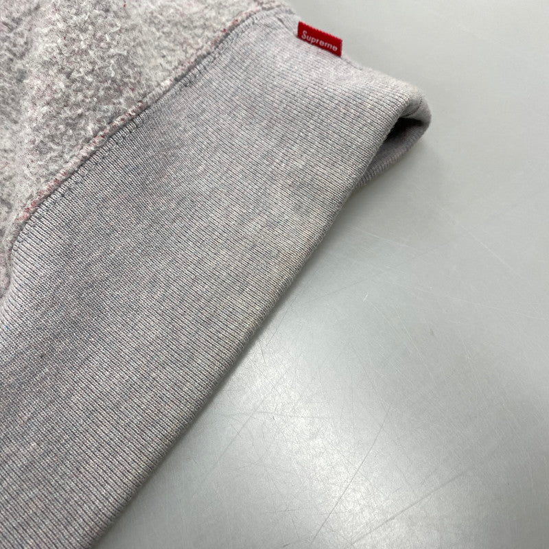 【中古品】【メンズ】 SUPREME シュプリーム INSIDE OUT BOX LOGO HOODED SWEATSHIRT インサイド アウト ボックス ロゴ フーデッド スウェットシャツ パーカー トップス 149-260523-kh-09-izu サイズ：L カラー：グレー×レッド 万代Net店