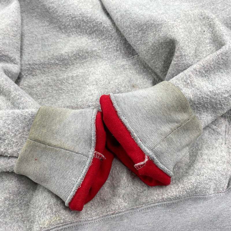 【中古品】【メンズ】 SUPREME シュプリーム INSIDE OUT BOX LOGO HOODED SWEATSHIRT インサイド アウト ボックス ロゴ フーデッド スウェットシャツ パーカー トップス 149-260523-kh-09-izu サイズ：L カラー：グレー×レッド 万代Net店