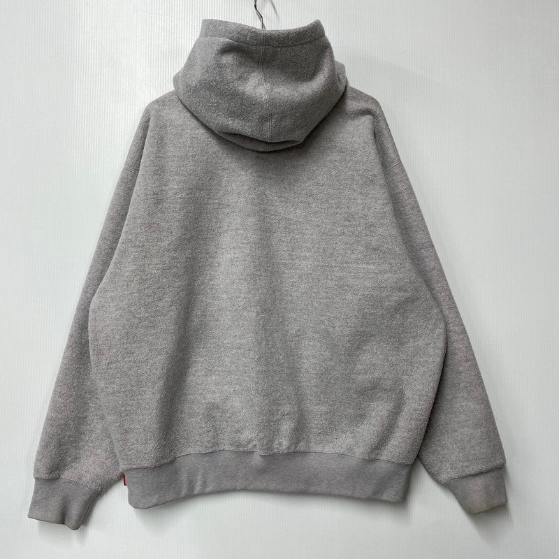 【中古品】【メンズ】 SUPREME シュプリーム INSIDE OUT BOX LOGO HOODED SWEATSHIRT インサイド アウト ボックス ロゴ フーデッド スウェットシャツ パーカー トップス 149-260523-kh-09-izu サイズ：L カラー：グレー×レッド 万代Net店