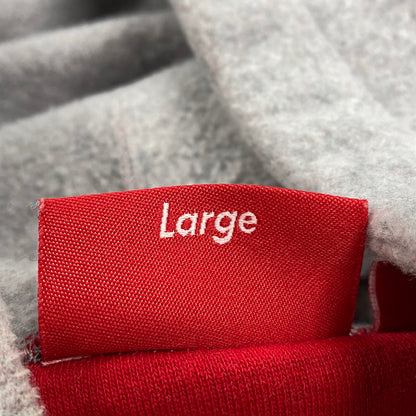 【中古品】【メンズ】 SUPREME シュプリーム INSIDE OUT BOX LOGO HOODED SWEATSHIRT インサイド アウト ボックス ロゴ フーデッド スウェットシャツ パーカー トップス 149-260523-kh-09-izu サイズ：L カラー：グレー×レッド 万代Net店