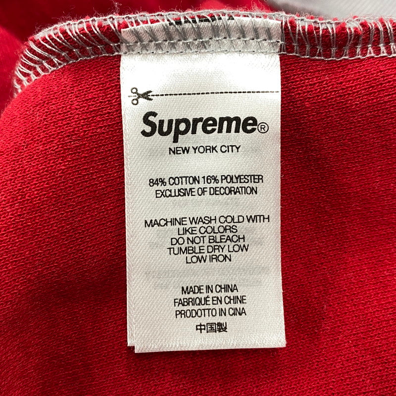 【中古品】【メンズ】 SUPREME シュプリーム INSIDE OUT BOX LOGO HOODED SWEATSHIRT インサイド アウト ボックス ロゴ フーデッド スウェットシャツ パーカー トップス 149-260523-kh-09-izu サイズ：L カラー：グレー×レッド 万代Net店