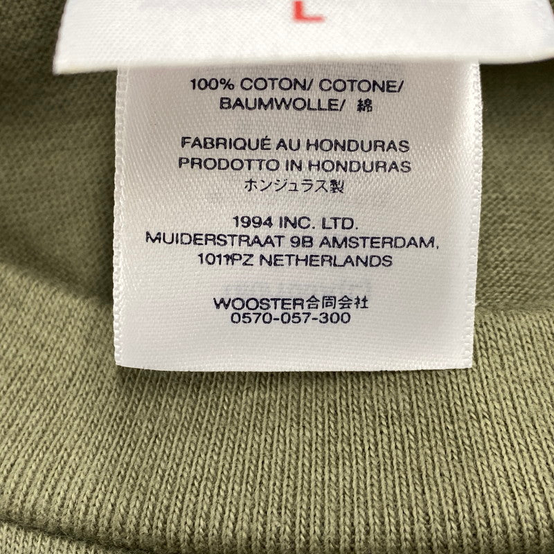 【中古美品】【メンズ】 SUPREME シュプリーム GOD SAVE US TEE ゴッド セイブ アス Tシャツ トップス 149-260523-kh-15-izu サイズ：L カラー：ライトオリーブ 万代Net店