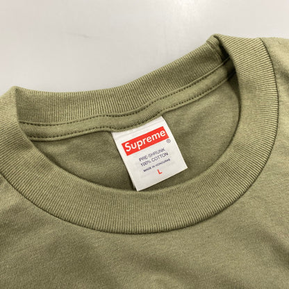 【中古美品】【メンズ】 SUPREME シュプリーム GOD SAVE US TEE ゴッド セイブ アス Tシャツ トップス 149-260523-kh-15-izu サイズ：L カラー：ライトオリーブ 万代Net店