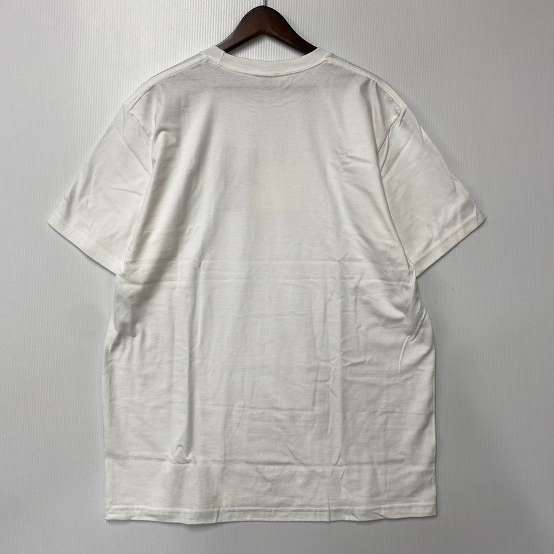 【中古美品】【メンズ】 SUPREME シュプリーム STICK TEE スティック Tシャツ トップス 149-260523-kh-13-izu サイズ：L カラー：ホワイト 万代Net店
