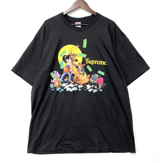 【中古品】【メンズ】 SUPREME シュプリーム ALL DOGS GO TO HEAVEN TEE オール ドッグス ゴー トゥ ヘブン Tシャツ トップス 149-260523-kh-12-izu サイズ：XL カラー：ブラック 万代Net店