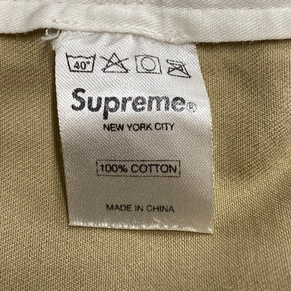 【中古品】【メンズ】 SUPREME シュプリーム サテンタグ CHINO SHORTS チノ ショーツ ショートパンツ パンツ ボトムス 149-260523-kh-16-izu サイズ：34 カラー：ベージュ 万代Net店