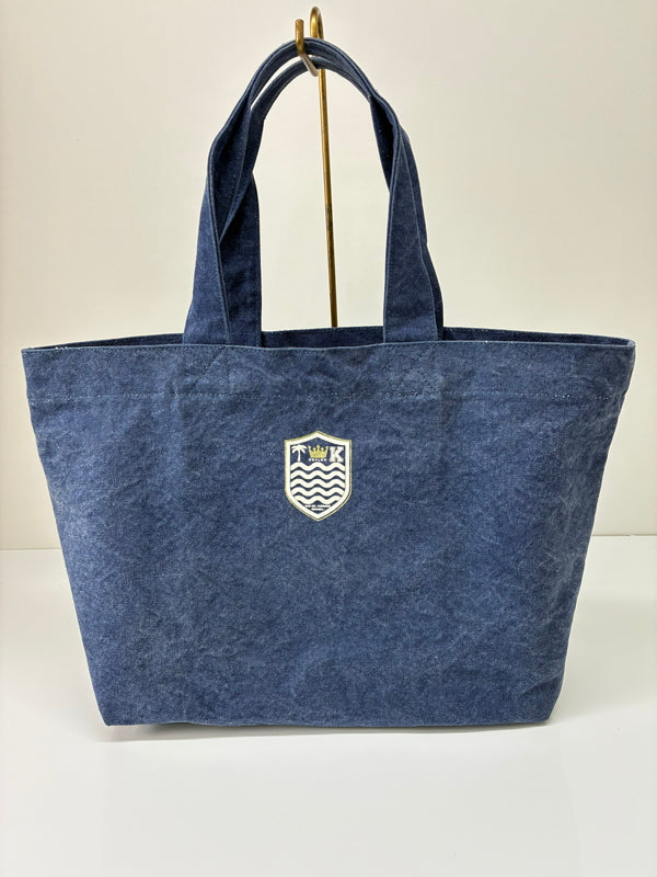 【中古品】【レディース】 OSKLEN オスクレン IPANEMA BAG 47010 イパネマバッグ カバン トートバッグ 178-260705-kk-22-hon カラー：ネイビー 万代Net店